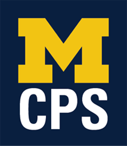Logo with Yellow M and white CPS below